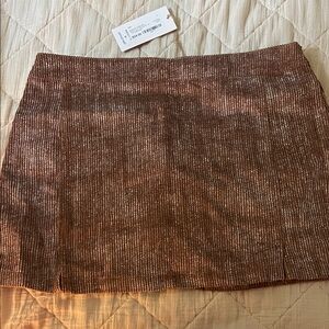 Elegant Brown Skirt